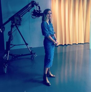 #bts at @king5newdaynw. Went with a denim on denim look. Head over to my Facebook page to see the segment from today! (Facebook name: Megan Thomas Head) @king5seattle #news #fallfashion